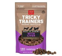 Cloud Star Chewy Tricky Trainers Liver Dog Treats, 5 ounce