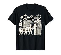 Cloud Support Engineer Evolution Cloud Computing IT Design T-Shirt