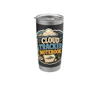 Cloud Tracker Notebook Weather Humor Stainless Steel Insulated Tumbler