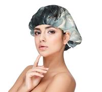 Cloud White Dragon Silk Bonnet for Sleeping Women Men - Adjust Satin Bonnet for Sleeping, Soft Comfrt Hair Bonnet for Sleeping
