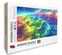 Cloud Wooden Jigsaw Puzzles 70x41in, Color Jigsaw Puzzles 6000 Pieces for Adults with Box, Educational Challenging Game, Back Lettering Easy to Distinguish, Summer Gifts, Beautiful Decoration, H-4020