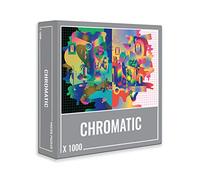 Cloudberries Chromatic Puzzle: Colourful 1000 Piece Jigsaw Puzzles for Adults, Challenging Psychedelic Puzzle for Men and Women, Modern Puzzles with Cool Gradient Effect