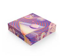 Cloudberries Cosmos Puzzle, 1000 Piece Jigsaw Puzzles for Adults, Random Cut Puzzles, Psychedelic Modern Puzzles for Adults with Space Theme