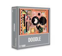 Cloudberries Doodle Puzzle, 1000 Piece Jigsaw Puzzles for Adults, Abstract Puzzles, Modern Jigsaw Puzzles