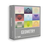 Cloudberries Geometry Puzzle: Easy 1000-Piece Jigsaw Puzzle For Grown-Ups