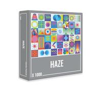 Cloudberries Haze Puzzle, 1000 Piece Colourful Puzzle for Adults, Neon Gradient Jigsaw for Grown Ups