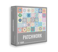 Cloudberries Patchwork | Premium, 1000-Piece Jigsaw Puzzle for Grown Ups with a Fun Patchwork Quilt and Blanket Design Packed with Colourful Patches | Tricky Jigsaw Puzzles for Adults