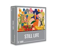 Cloudberries Still Life Jigsaw Puzzle - Premium 1000 Piece Fine Art Jigsaw Puzzle for Adults by Cloudberries, With Beautiful Flowers and Cool Collage Effect