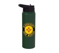 Cloudcroft New Mexico NM State Flag Vacation Trip Souvenir Stainless Steel Insulated Water Bottle