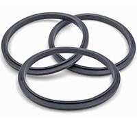 CloudCUP 3 Pack Gasket Replacement, Compatible with Nutribullet Pro 900 Series & 600W, Grey Silicone, Blender Parts