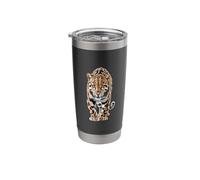 Clouded Leopard Realistic Stainless Steel Insulated Tumbler