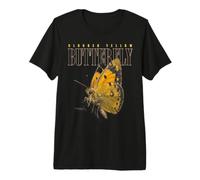 Clouded Yellow Butterfly Flying Wildlife Nature Butterfly Premium T-Shirt