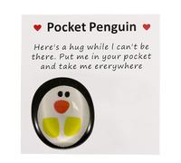 Cloudlink Penguin Pocket Hug Gift, Penguin Figurine, Cute & Exquisite, Perfect for Family, Friends & Celebrations