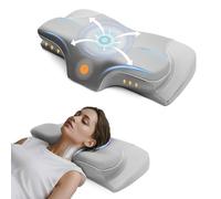 CloudNook Memory Foam Pillow -Orthopedic Ergonomic Cervical Pillow for Neck & Shoulder Support, Comfortable Supportive Cushion for Pain Relief, Side, Back & Stomach Sleepers (Grey)