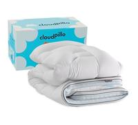 Cloudpillo 4-Season Partner Duvet - Variable Thickness for All Seasons - Practical Design - White - 240x220cm - Ideal for Couples with Different Sleep Preferences