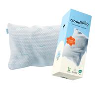 Cloudpillo Memory Foam Pillow - Luxury Ergonomic Headrest for Neck and Shoulder Pain Relief, Cooling & Warming Technology, Hypoallergenic Design, Optimal Support & Comfort - Standard Size (48x74 cm)