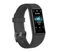 Cloudpoem Fitness Tracker, Fitness Watches for Women Men Pedometer Watch with 24/7 Heart Rate Monitor Sleep Tracker Step/Calorie Counter Stopwatch IP68 Waterproof Activity Trackers (Dark Black)