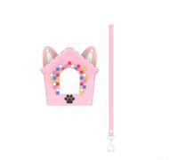 Cloudpower Silicone Case For Bitzee Doghouse, Shockproof Protective Case Cover Soft Case Bumper For Interactive Toy 3D Playroom Digital Pet(Pink)