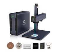 Cloudray 30W Fiber Laser Engraver Marking Machine LightBurn Compatible Portable Solid-State Laser for Metal, Steel, Aluminum, Gold, Silver, Jewelry 4.3"x4.3" Engraving Area CE Certified