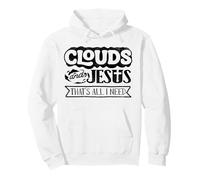 Clouds And Jesus Meteorologist Weather Forecaster Pullover Hoodie