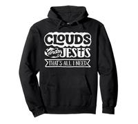 Clouds And Jesus Weatherman Weather Forecaster Pullover Hoodie