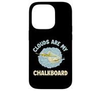 Clouds are my Chalkboard Flight Instructor Case for iPhone 14 Pro