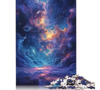 Clouds in The Cosmos 500 Pieces Jigsaw Adult Jigsaw Puzzle,Difficult Puzzle for Adult Challenging Jigsaw Puzzle Gift for Friends Family 500pcs (52x38cm)