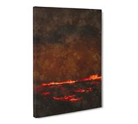 Clouds On Fire Canvas Print | Gallery Wrapped 30mm Frame Wall Art | 20x14 inches | Ready to Hang | Modern Picture | Living Room Bedroom Lounge Office