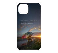 Clouds on the Evening Sky - Art depicting Gentle and Hope on a rainy day Case for iPhone 13