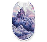 Clouds Over The Castle Dog Shirt Quick Dry Breathable Pet T-Shirt Soft Stretchy Sleeveless Vest Dog Apparel XL