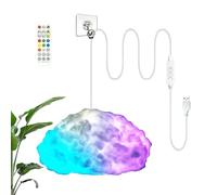 Clouds - Thundercloud Light | Remote Control Łed Cloud Lights, DIY Lamp Atmosphere Decoration Color Changing Clouds for Living Room, Kids Room, Bar, Dorm, Apartment and Nursery
