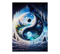Clouds Universe Mountains 1000pcs For Adults Mini Puzzle Challenging