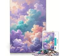 Cloudscape Dreams 1000 Piece Jigsaw Puzzles for Adults Stress Free DownTime Game Enjoyable Challenge Nice Art (50x75cm)