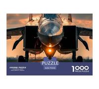 cloudssstore Fighter Aircraft 1000 Pieces Jigsaw Puzzle for Adults, Funny Educational Game, Stress Relief, Intellectual Play, Relaxation and Intelligence, 1000 Pieces (75 x 50 cm)