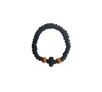 CloudTide Orthodox Prayer Rope Christian Bracelet Cross Bracelet for Women, 33-Knot Prayer Beads Handmade Rope with Orthodox Cross, Car Cross Hanging Gift for Men Women (1)