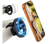 CloudValley 2026 New Stroller Phone Holder with MagSafe, [360° Rotation Adjustable Silicone Straps], Compatible with Exercise Bike, Treadmill, Gym Equipment, Pram, Shopping Trolley & Golf Cart
