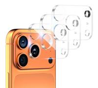 CloudValley 3 Pack for iPhone 17 Pro Camera Lens Protector, Military Standard Scratch-Resistant Film, 9H Tempered Glass Camera Cover Screen, [Does not Affect Night Shots], Clear