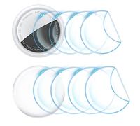 CloudValley [4+4 Packs Screen Protector for AirTag, Soft TPU AirTag Clear Protective Skin Film (Front and Back), Anti-Scratch Bubble-Free Case Friendly for AirTags 2021