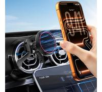 CloudValley Air Vent Car Mount for Mercedes Benz A/B/C/E/V/G Class & Audi A1/A2/A3 Compatible with Magsafe, Vent Car Phone Holder Mount with Strong Magnetic for iPhone 12/13/14/15/16/17 & iPhone Air