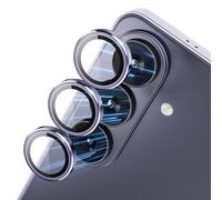CloudValley for Samsung Galaxy S26 Camera Lens Protector, 9H Tempered Glass + Aluminum Alloy Lens Protective Ring Ultra-HD Tempered Glass Cover, Purple