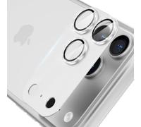 CloudValley Glitter Camera Lens Protector for iPhone 18 Pro Max, Silver | Full Coverage, Not Easy to Break, Ultra HD, Strong Adsorption, Case-Friendly, Easy Installation and Remove