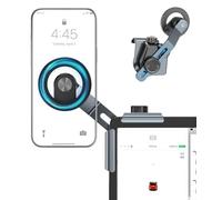 CloudValley Phone Mount for Tesla Model Y Juniper Model 3 Highland 2025, Magnetic Metal Car Mount For Model Y/3/S/X, Adjustable & Extendable, No Glue Required, Compatible with MagSafe iPhone 16/15/14
