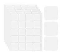 CloudWei SmartSelect 5 Sheets 100 Pcs Sticky Dots Double Sided, Square Removable Adhesive Dot, No Trace Clear Tack, Sticky Putty Waterproof Small Stickers - For DIY, Craft, Home, Decoration(25MM)