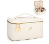 CLOUDWINGS Personalized Makeup Bag Gifts for Women Travel Cosmetic Case