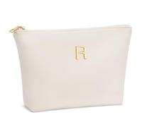CLOUDWINGS Women Gifts Girls Initial Makeup Cosmetic Travel Toiletry Bag