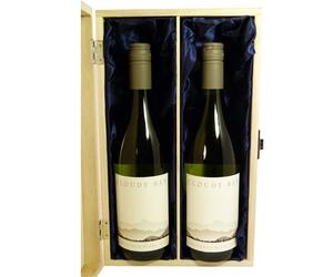 Cloudy Bay Sauvignon Blanc 2 x 75 ottle Gift Set in Wooden Box