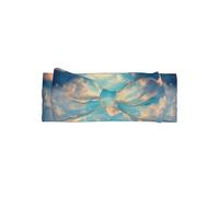 Cloudy Sky Baby Headband Soft Polyester Infant Knot Bows Turban Stretchy Hairband