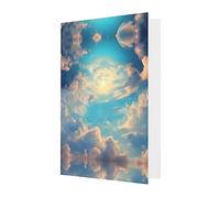 Cloudy Sky Greeting Cards For All Occasions - Blank Greeting Cards With Envelopes, Holiday Cards 4x6 Inches Blue