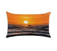 Cloudy Sky Pillow Cases for Sofa, Super Soft Plush Pillow Cover with Zipper, Luxury Cozy Pillow Shams for All Seasons, Lightweight Pillowcases for Bedroom, 12" X 20"