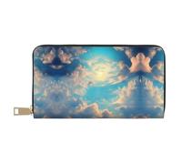 Cloudy Sky Wallet Hand-Held Coin Purse Fashionable and Versatile Long Can Hold Mobile Phones Coins Keys